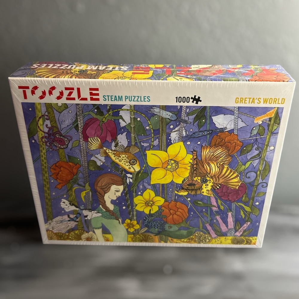 Toozle steam puzzle 1000 piece Greta’s World under the sea low dust sealed